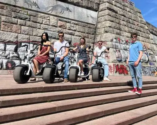 Prague: 3-Hour Fat Tire E-Scooter Tour｜Czechia