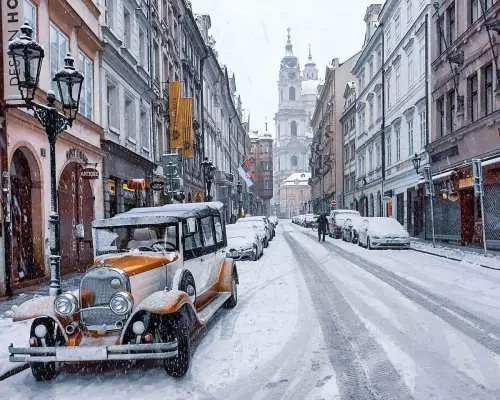 Prague: 1-Hour Vintage Car Tour｜Czechia