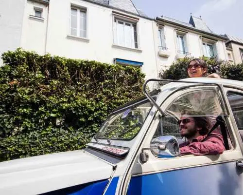 Paris: Classic Sites Tour by Vintage Citroen 2CV｜France