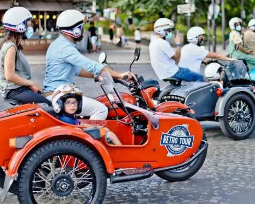 Paris: City Highlights Tour by Vintage Sidecar｜France