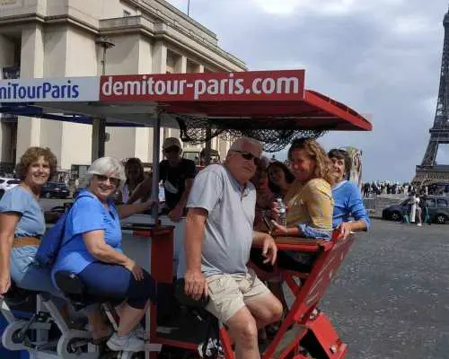 Paris: 1.5-Hour Eiffel Tower Beer Bike Tour｜France