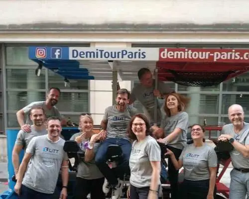 Paris: 1.5-Hour Eiffel Tower Beer Bike Tour｜France