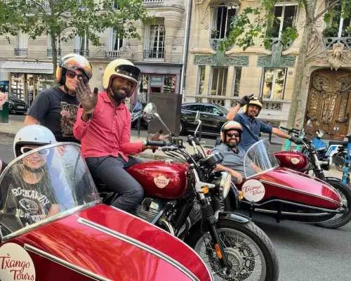 Paris by sidecar 1HR Tour｜France