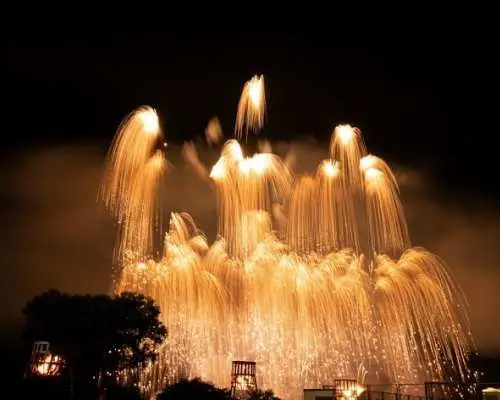 Hokkoku Grand Fireworks Festival Kawakita, Kanazawa Highlights and City Stay on 2 Days Bus Tour from Nagoya