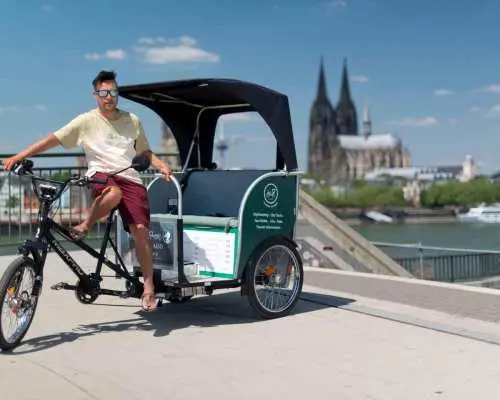 Cologne: Private Rickshaw Tour｜Germany