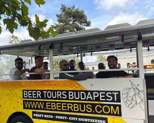 Budapest E-BeerBus Party City Tour – Unlimited Beer/Prosecco｜Hungary