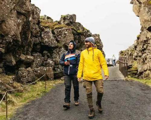 Reykjavik: Golden Circle, Crater & Blue Lagoon Minibus Tour｜Iceland