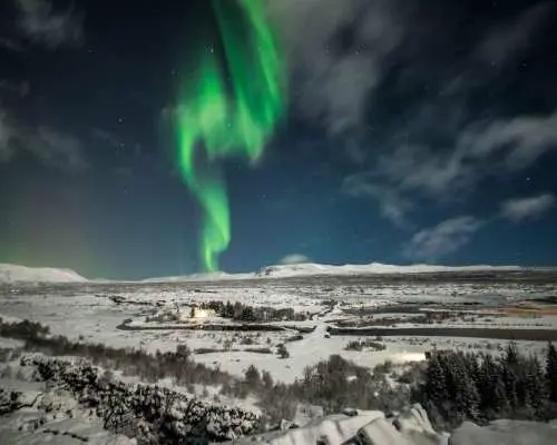 Reykjavík: Golden Circle, Blue Lagoon & Northern Lights Tour｜Iceland