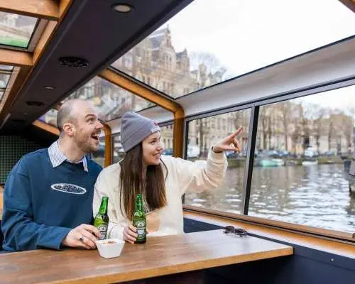 Amsterdam: Heineken Cruise with Drinks & Heineken Experience｜Netherlands