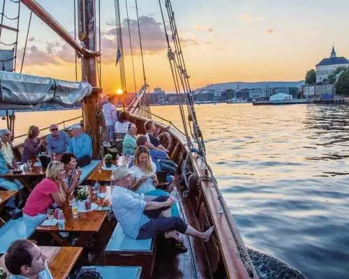 Oslo Fjord Traditional Sailing Cruise on a Wooden Boat 2hrs｜Norway