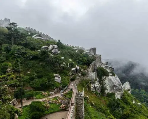 Sintra: Lâu đài Moors & Khu nhà Quinta với hướng dẫn âm thanh | Bồ Đào Nha