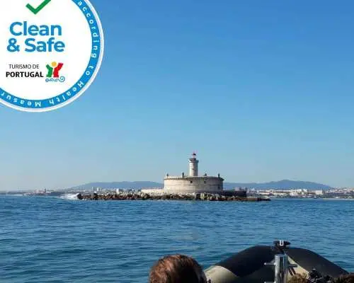 Lisbon: Speedboat Trip to Bugio Lighthouse｜Portugal