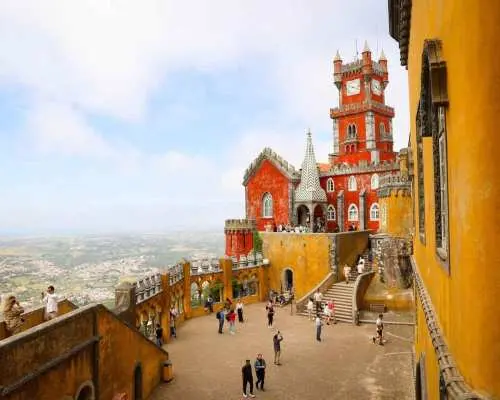 Lisbon: Sintra, Pena Palace, Belém Tour + sunset Boat Cruise｜Portugal