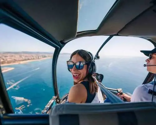 Barcelona: Helicopter Flight & Heliport Boat Transfer｜Spain