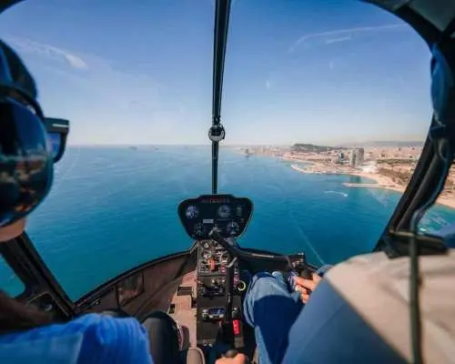 Barcelona: Helicopter Flight & Heliport Boat Transfer｜Spain