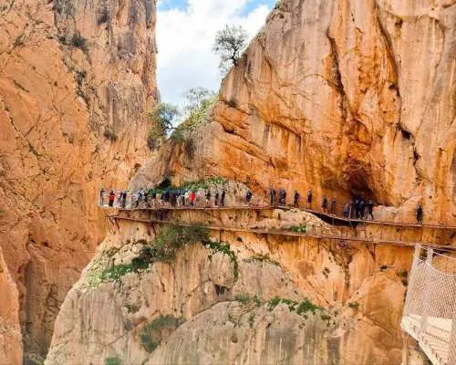 Nerja, Torrox หรือ Torre del Mar: Caminito del Rey Day Trip｜สเปน