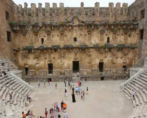 Perge, Aspendos, Side & Manavgat Waterfall Tour from Antalya｜Turkey