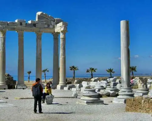 Perge, Aspendos, Side & Manavgat Waterfall Tour from Antalya｜Turkey