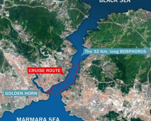 Istanbul: Bosphorus Sightseeing Cruise with Sunset Option｜Turkey