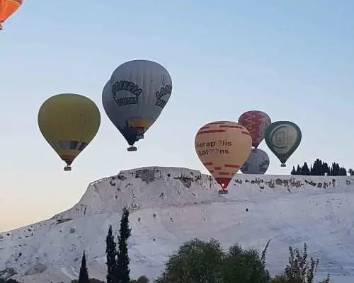 Antalya: Pamukkale Tour with Hot Air Balloon and Lunch｜Turkey