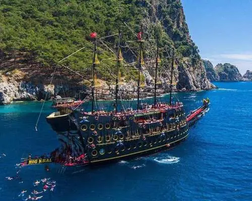 From Side: Alanya Baot Tour: Choose Daytime or Sunset Tour｜Turkey