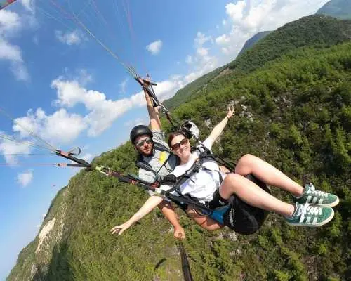 阿蘭亞雙人滑翔傘探險之旅，由專業飛行員駕駛｜土耳其