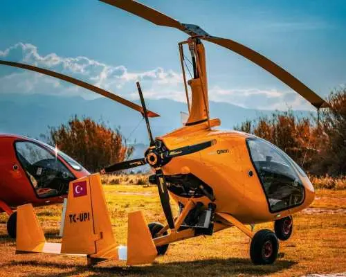 Pamukkale: Gyrocopter Flight Over the Travertines｜Turkey