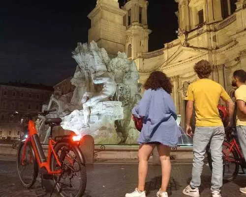 Night Tour of Rome with Top E-bike & optional Italian Dinner｜Italy