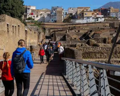 Herculaneum: 2hour Shared Guided Tour + entry tickets｜Italy
