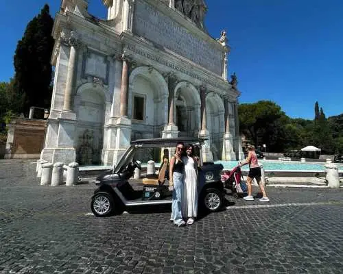 Rome: Exclusive 4 hours Private/Group Golf Cart Tour｜Italy