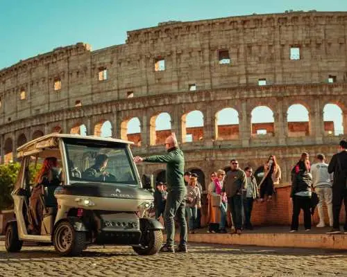 Rome: Private Highlights Tour by Golf Cart｜Italy
