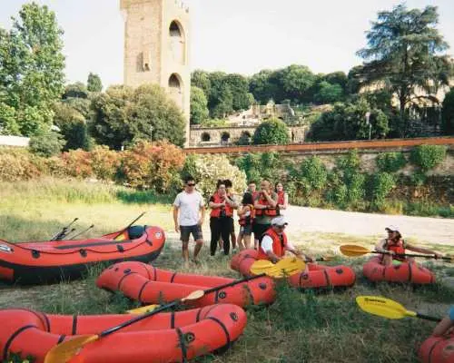 Florence: Pontevecchio and City Sights Panoramic Kayak Tour｜Italy