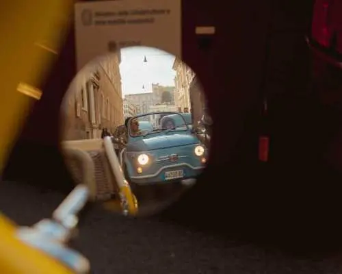 Rome: Vintage Electric Cabriolet Private Driving Tour｜Italy