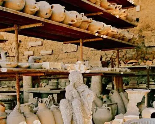 Pompeii and Vesuvius Cellars: Tour with Pick-Up in Positano｜Italy