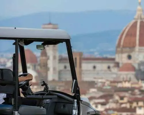 Florence Panoramic Views in a Private Golf Cart｜Italy