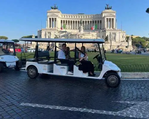 Rome by Golf Cart: Private Highlights Tour｜Italy