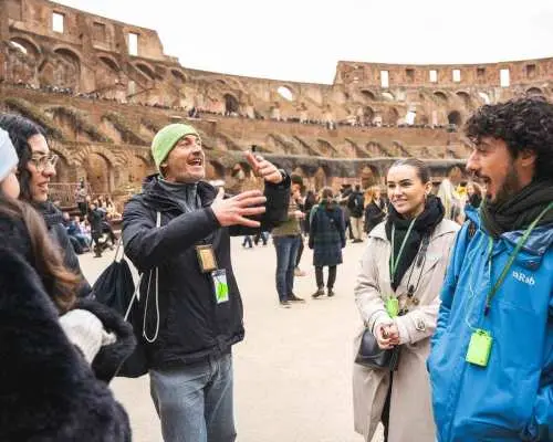 Rome Semi-Private Early Morning Colosseum Express with Arena｜Italy
