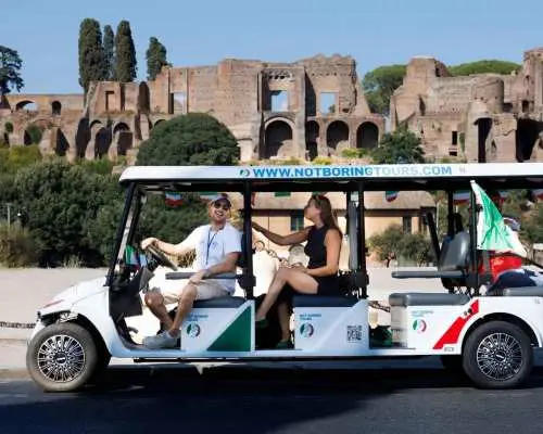 Rome: Golf Cart Tour with Local Guide｜Italy