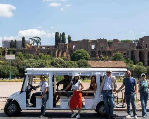 Rome in Golf Cart: Half Day Private or Small Group Tour｜Italy