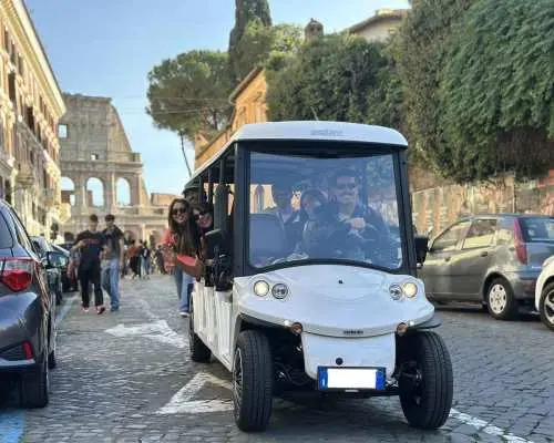 Rome: Sightseeing Tour by Golf Cart｜Italy