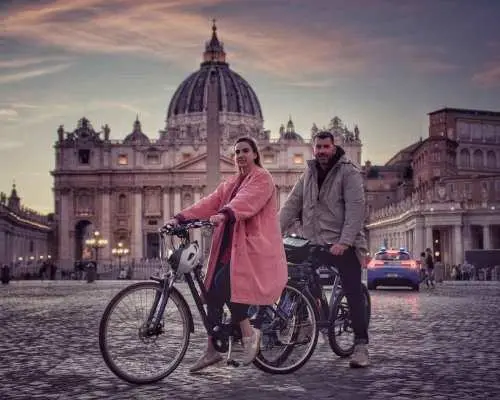 Rome: Guided Bike Tour at Sunset among the Masterpieces of the Historic Center｜Italy