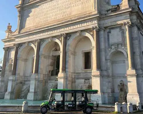 Rome: Family-Friendly Golf Cart Tour with Gelato｜Italy