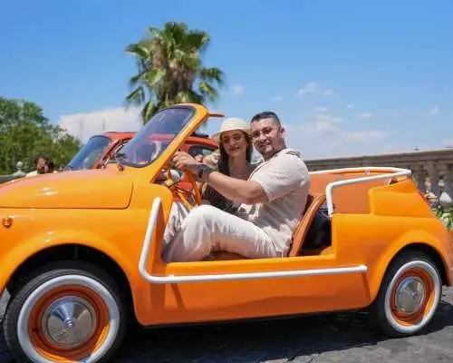 Rome: Convertible Fiat 500 car Tour in Rome with Photoshoot｜Italy