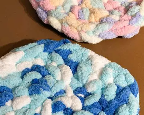 【觀塘手作體驗】1.5小時毛線編織坐墊 / 寵物床工作坊｜Myosotis.flower
