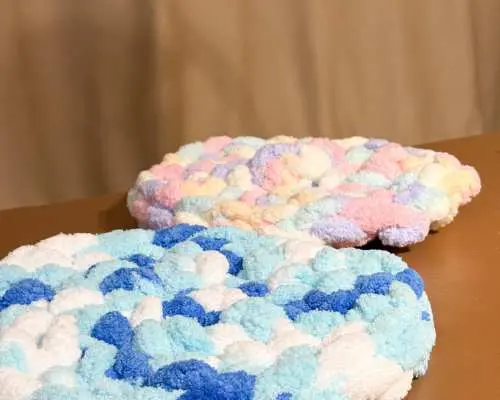 【觀塘手作體驗】1.5小時毛線編織坐墊 / 寵物床工作坊｜Myosotis.flower