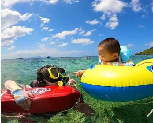 SALE！【石垣島・半日】2大人気スポットでお得★《送迎無料＆器材込み・写真4K動画》幻の島＋青の洞窟＋ウミガメシュノーケル／竹富格安券有