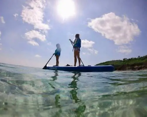 【沖縄・宮古島】 1組限定！1艇 / 最大３人乗り☆MEDIUM SUP (60分)