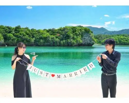 ☆キャンペーン開催中☆石垣島マリンウェディングフォト★1組限定・完全オーダーメイド★（写真は全データカット枚数無制限☆プレゼント）