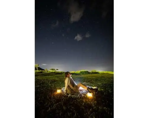 <Okinawa, Uruma City> Stargazing Photo Shoot and Sky Walk in Ikei Island or Kaichu Road + Hamahiga ☆彡 Families and couples welcome ☆彡 Same-day reservations OK, weather permitting