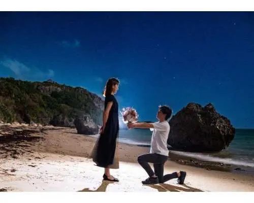 <Okinawa, Uruma City> Stargazing Photo Shoot and Sky Walk in Ikei Island or Kaichu Road + Hamahiga ☆彡 Families and couples welcome ☆彡 Same-day reservations OK, weather permitting